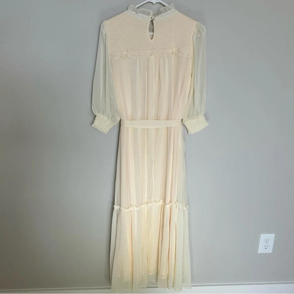 Women’s Listicle Dress, Cream, Large
